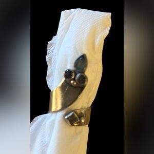 Vintage Sterling Silver Fashion Spoon Ring